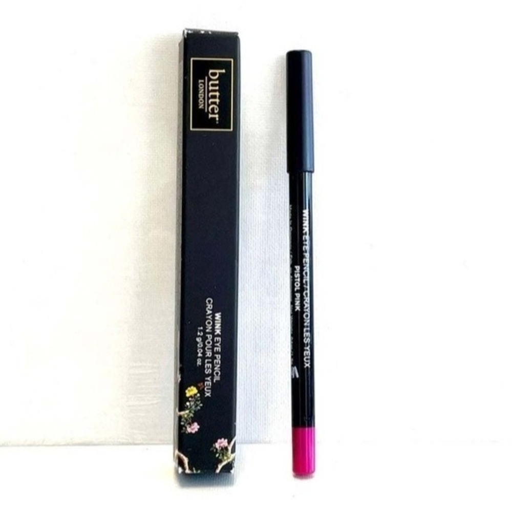 butter LONDON Wink Eye Pencil Pistol Pink Shimmer Eyeliner NIB - Picture 2 of 5